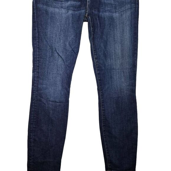 Current Elliott The Stiletto Skinny Jeans Size 28 Cropped Ankle Light Wash - Picture 3 of 7